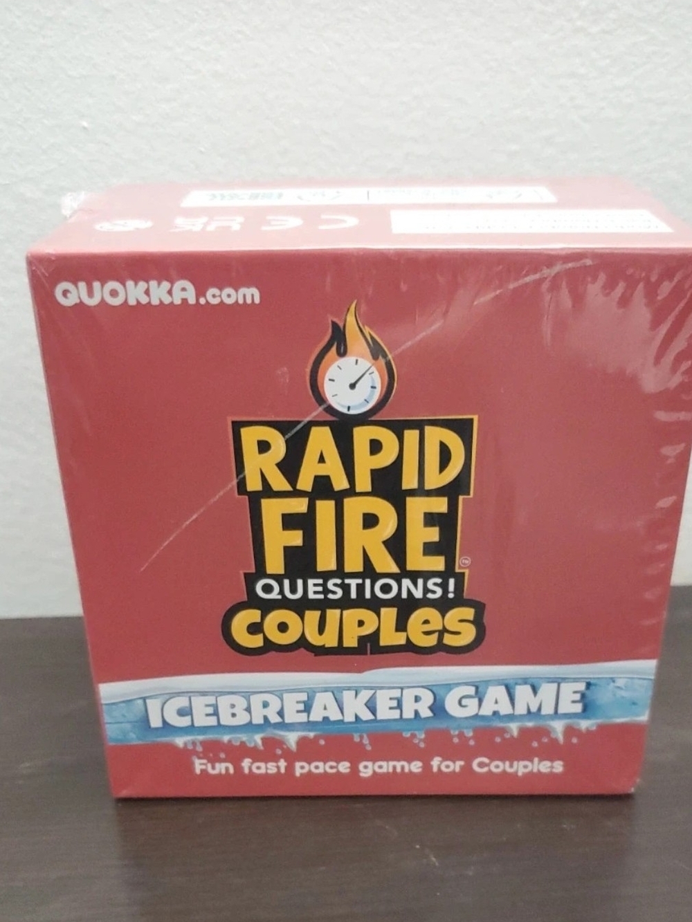 Quokka Rapid Fire Questions! Couples Icebreaker Game - Red